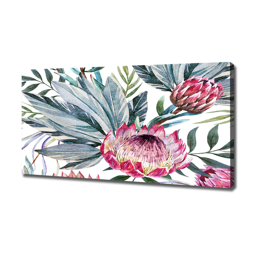 Canvas wall art Protea