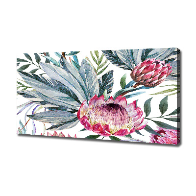 Canvas wall art Protea