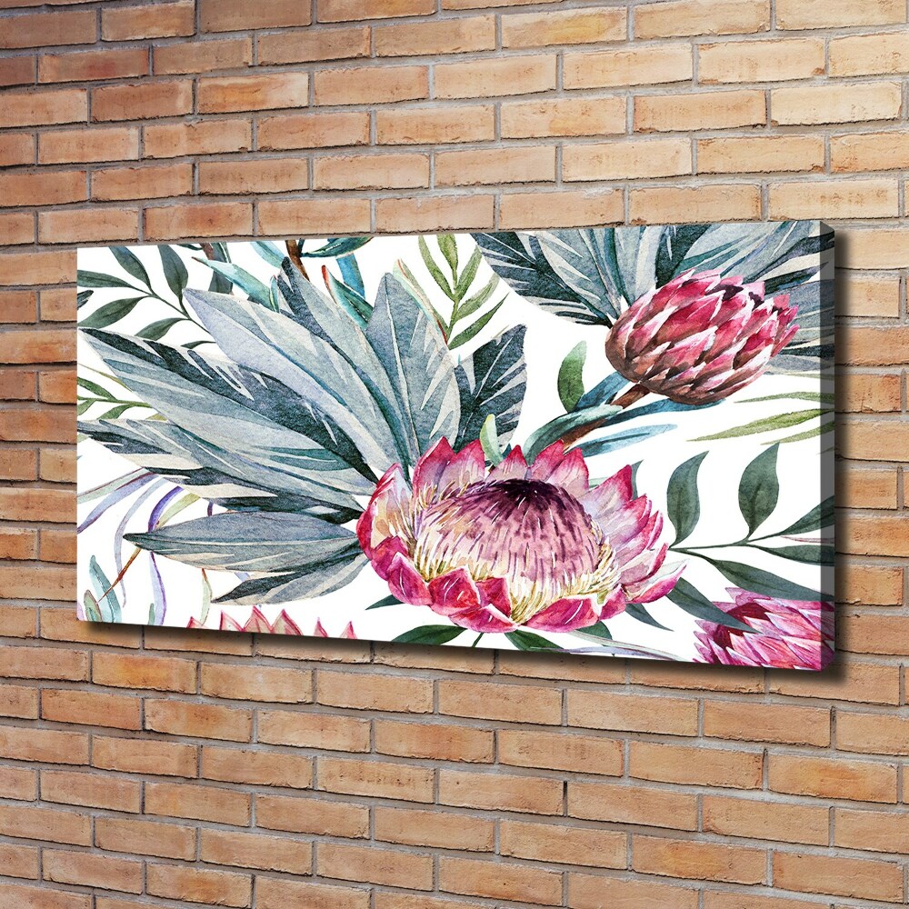 Canvas wall art Protea