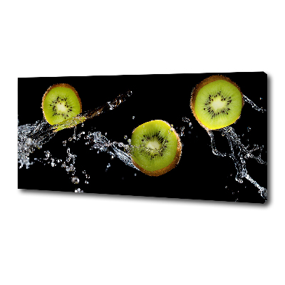 Canvas wall art Kiwi and water