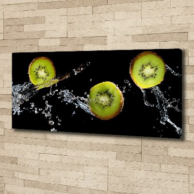 Canvas wall art Kiwi and water