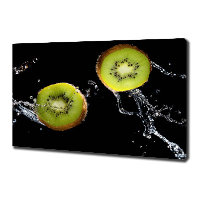 Canvas wall art Kiwi and water