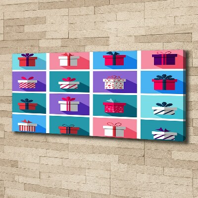 Canvas wall art Presents