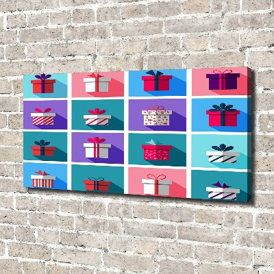 Canvas wall art Presents