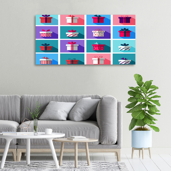 Canvas wall art Presents