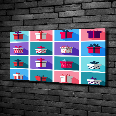 Canvas wall art Presents