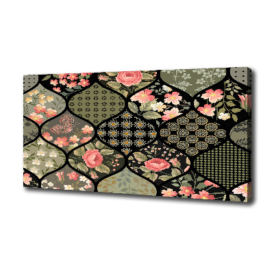 Canvas wall art Floral pattern