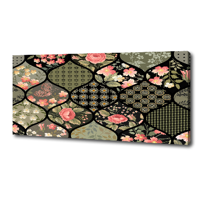 Canvas wall art Floral pattern