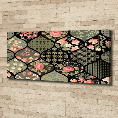 Canvas wall art Floral pattern