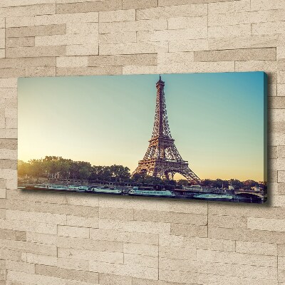 Canvas wall art Eiffel Paris tower