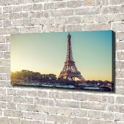 Canvas wall art Eiffel Paris tower