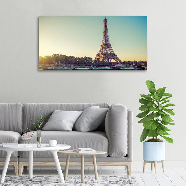 Canvas wall art Eiffel Paris tower