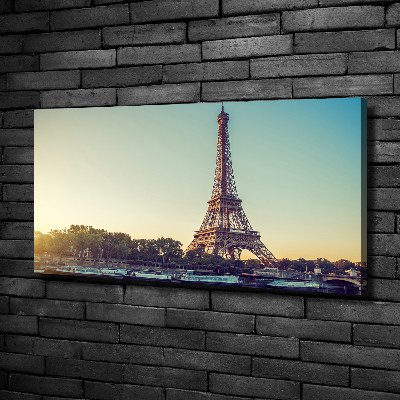 Canvas wall art Eiffel Paris tower