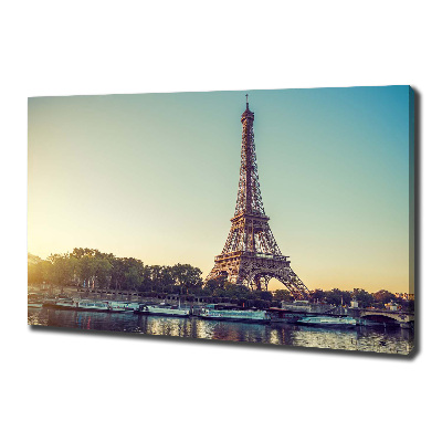 Canvas wall art Eiffel Paris tower