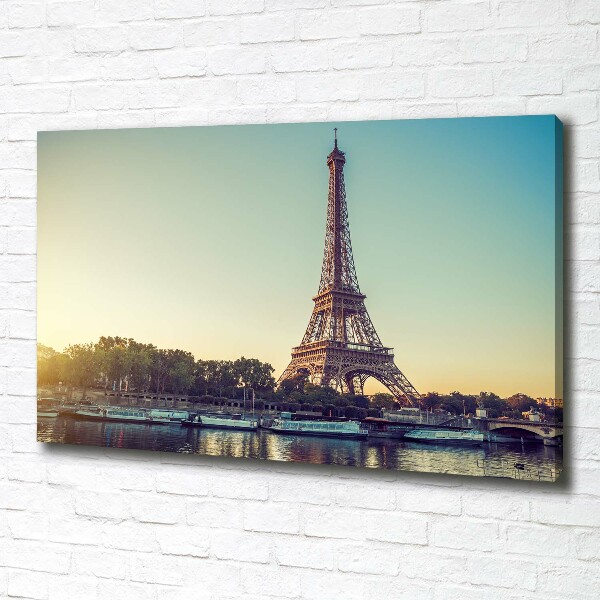 Canvas wall art Eiffel Paris tower