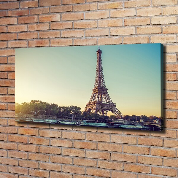 Canvas wall art Eiffel Paris tower