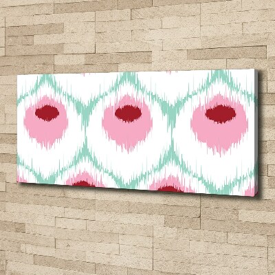 Canvas wall art Pawi pattern