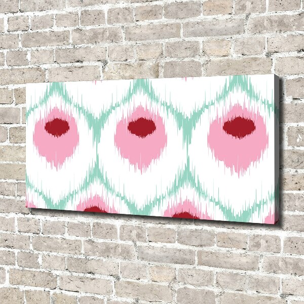 Canvas wall art Pawi pattern