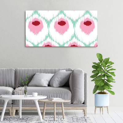 Canvas wall art Pawi pattern