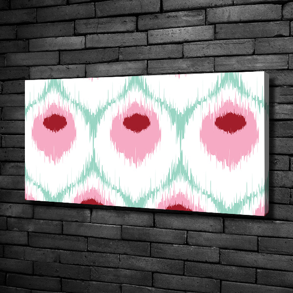 Canvas wall art Pawi pattern