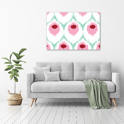 Canvas wall art Pawi pattern