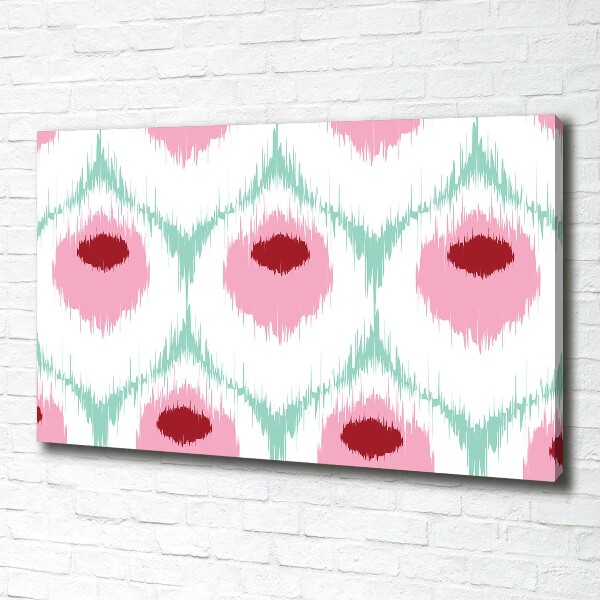 Canvas wall art Pawi pattern