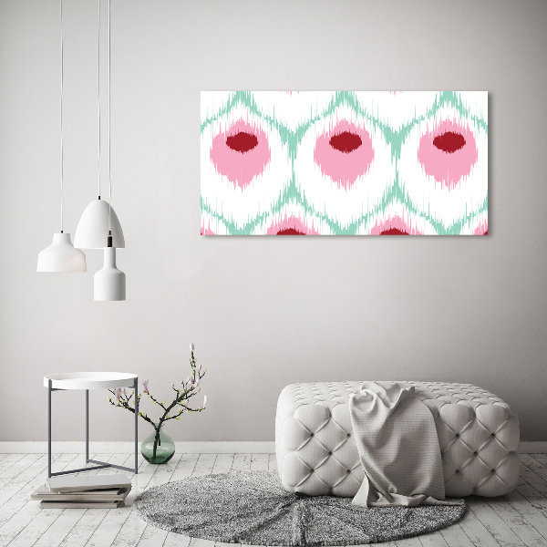 Canvas wall art Pawi pattern