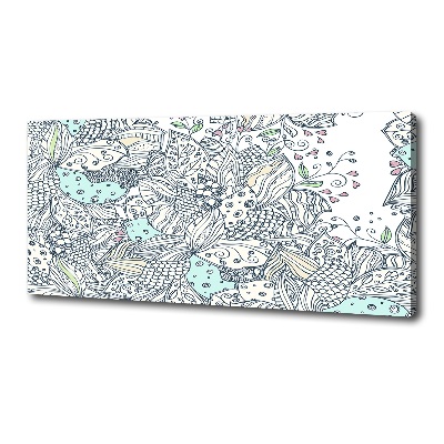 Canvas wall art Floral pattern