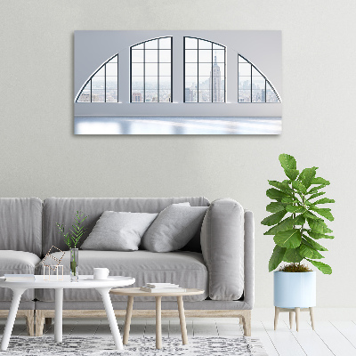 Canvas wall art Spacious interior