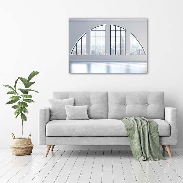 Canvas wall art Spacious interior