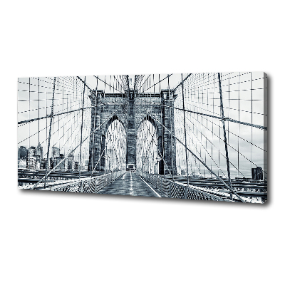 Canvas wall art Brooklyni bridge