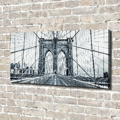 Canvas wall art Brooklyni bridge