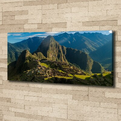 Canvas wall art Machu Picchu ruins