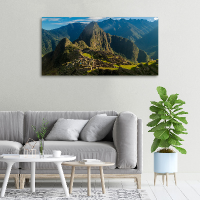 Canvas wall art Machu Picchu ruins