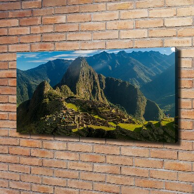 Canvas wall art Machu Picchu ruins