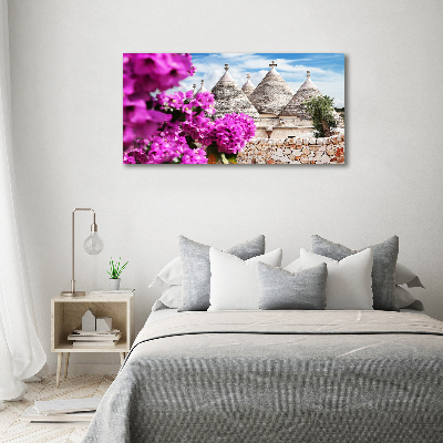 Canvas wall art Trulla houses