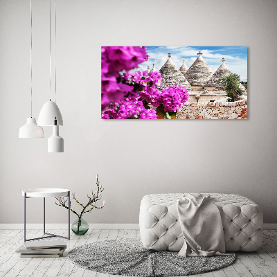 Canvas wall art Trulla houses