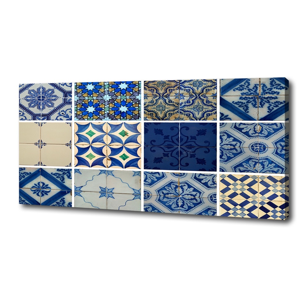 Canvas wall art Portuguese tiles