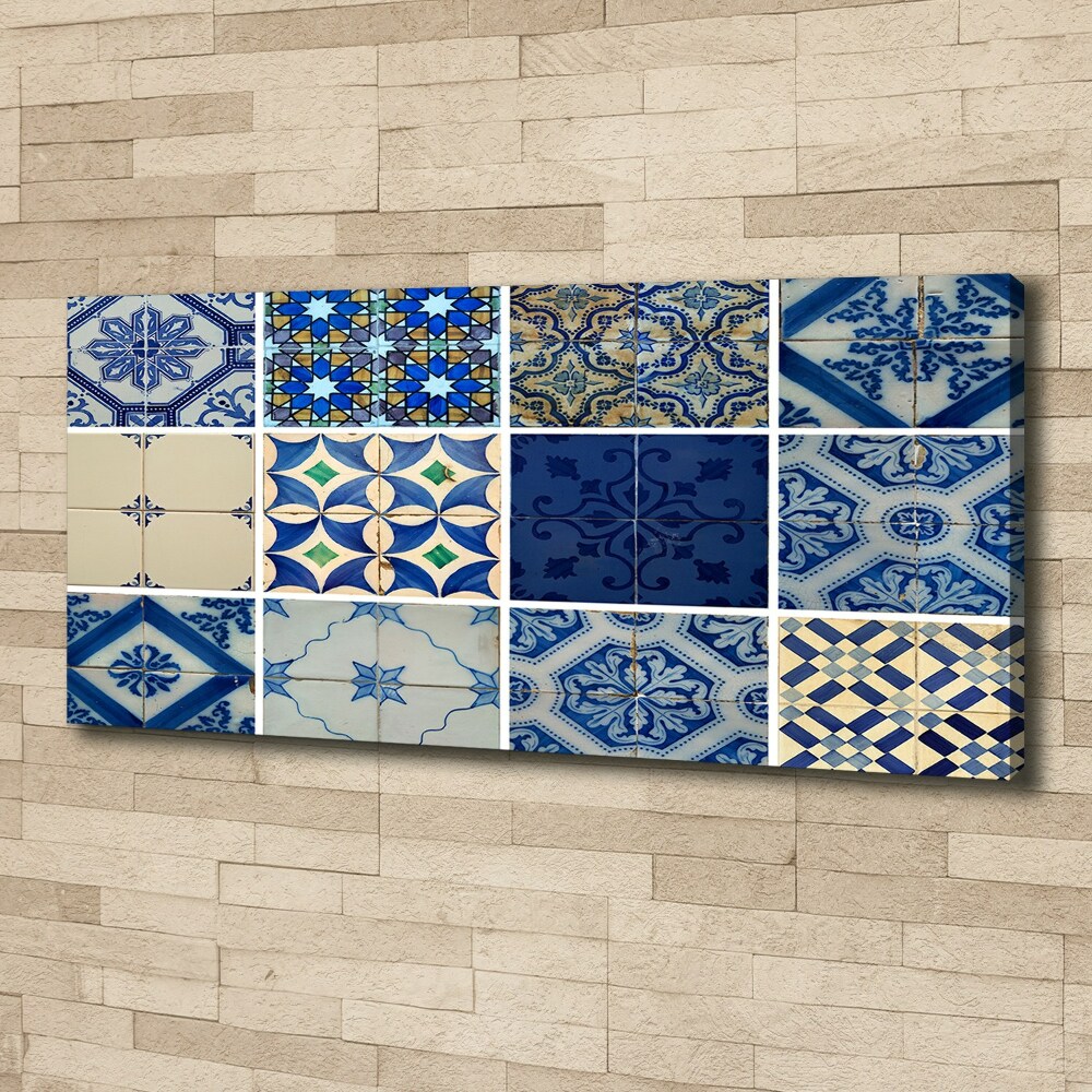 Canvas wall art Portuguese tiles