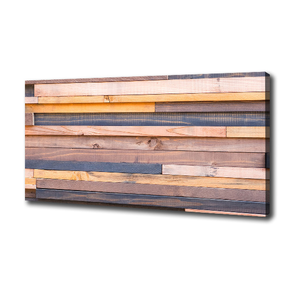 Canvas wall art Wooden wall