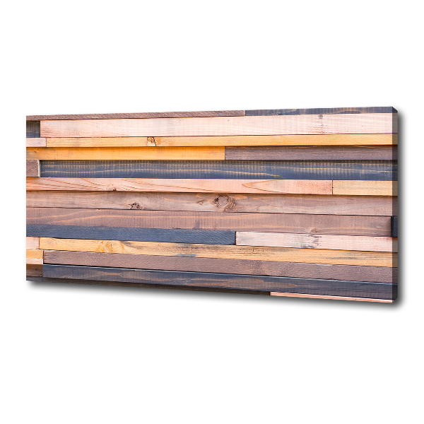 Canvas wall art Wooden wall