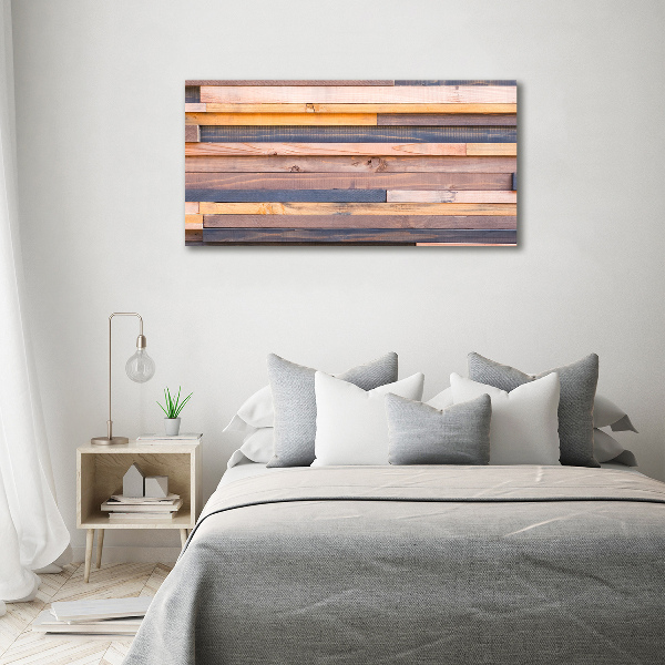 Canvas wall art Wooden wall