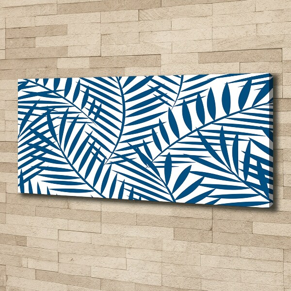 Canvas wall art Palm leaves