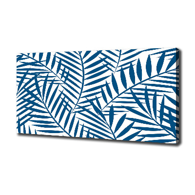 Canvas wall art Palm leaves