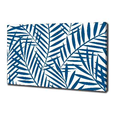 Canvas wall art Palm leaves