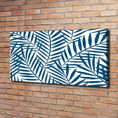 Canvas wall art Palm leaves