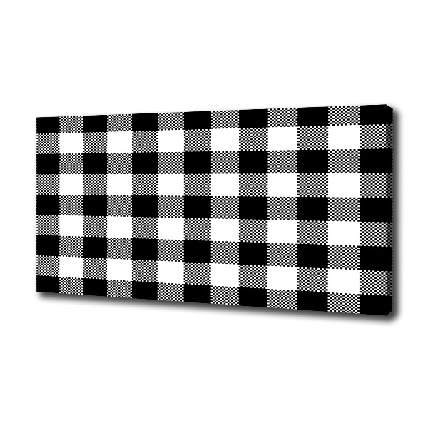Black and white grille