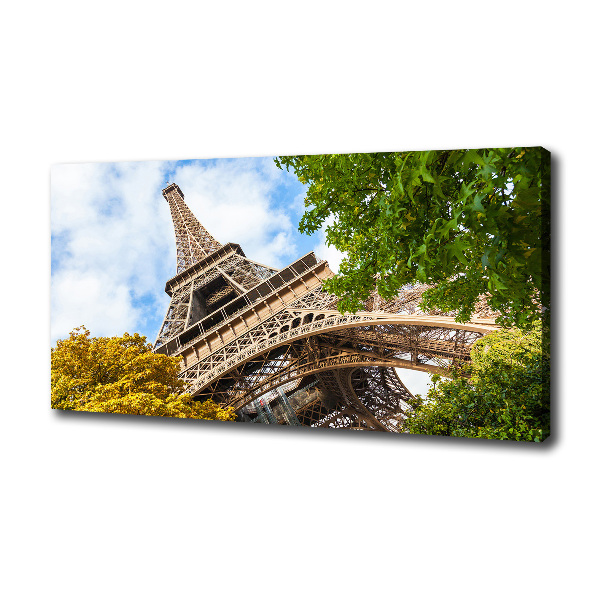 Canvas wall art Eiffel Paris tower