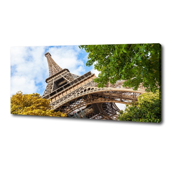 Canvas wall art Eiffel Paris tower