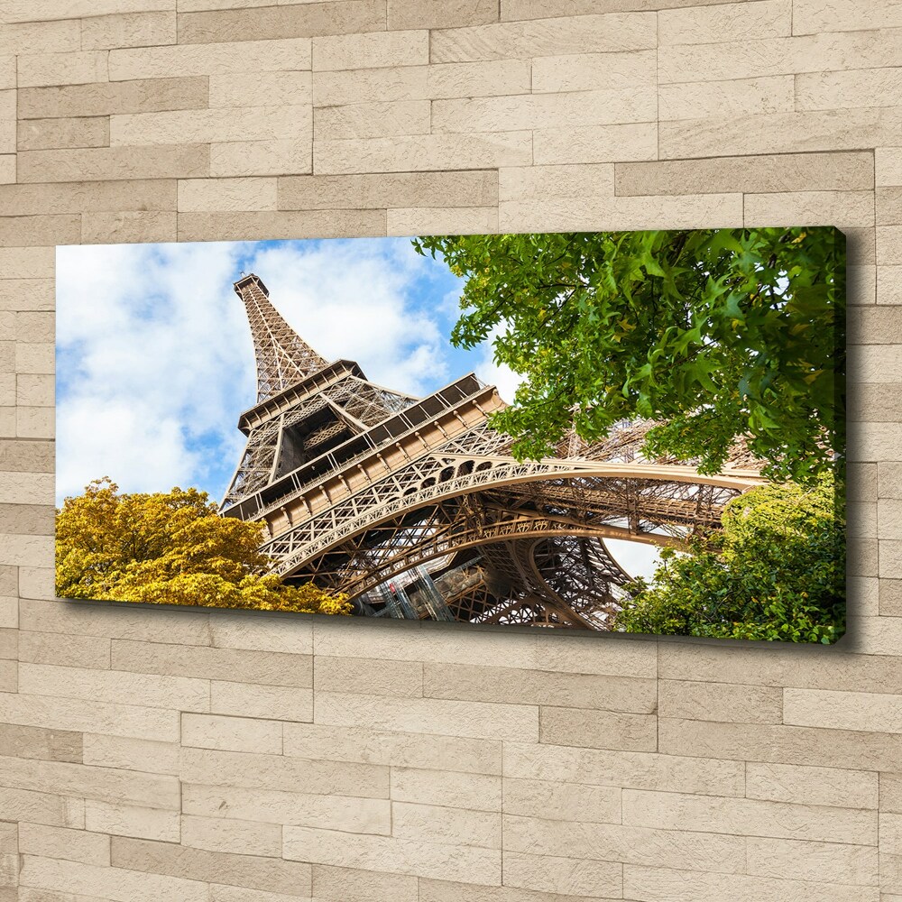 Canvas wall art Eiffel Paris tower